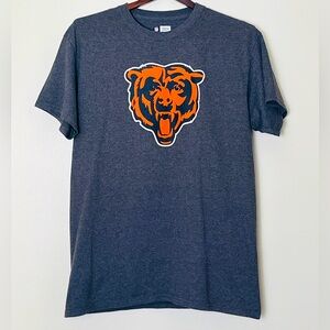 Chicago Bears T-Shirt Men’s Medium Gray Logo NFL Football‎ BroCore Sports